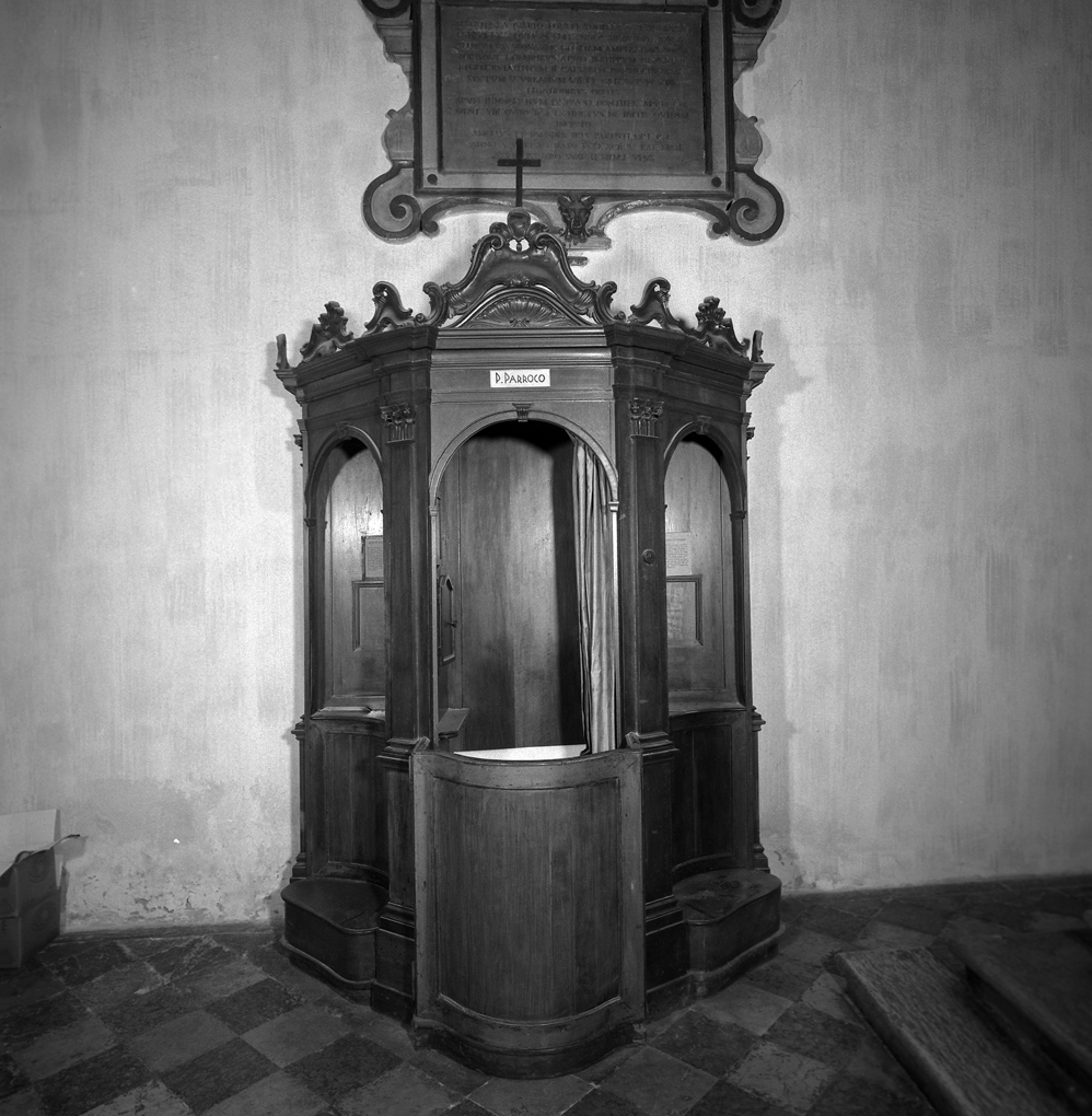confessionale - ambito veneziano (sec. XVI)