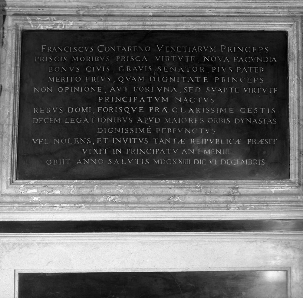 lapide - ambito veneziano (sec. XVII)