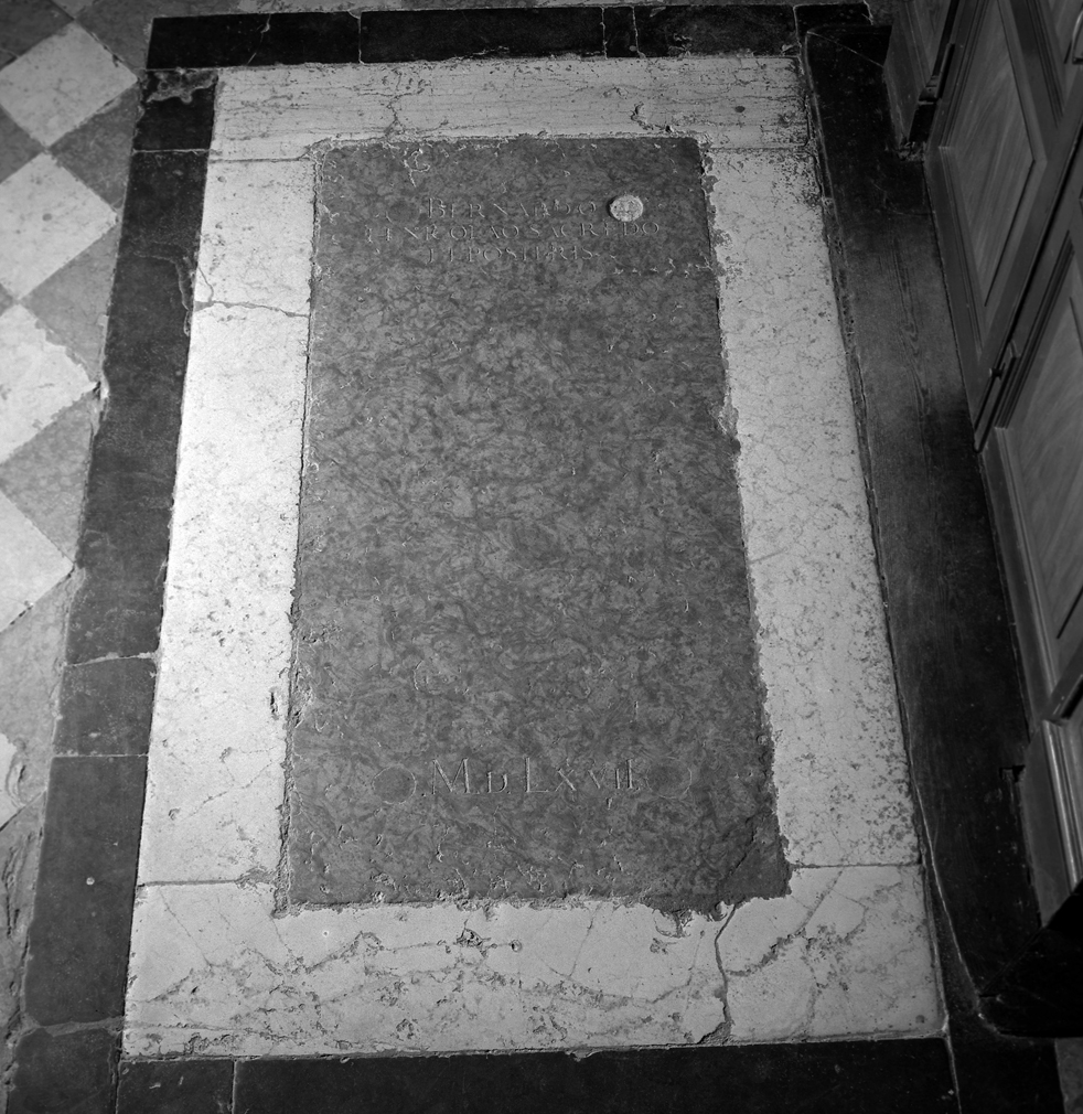 lastra tombale - ambito veneziano (sec. XVI)