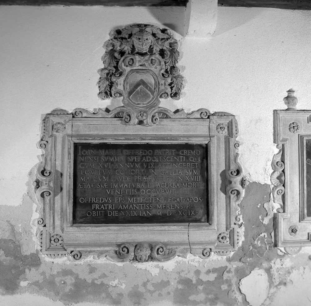 lapide - ambito veneziano (sec. XVI)