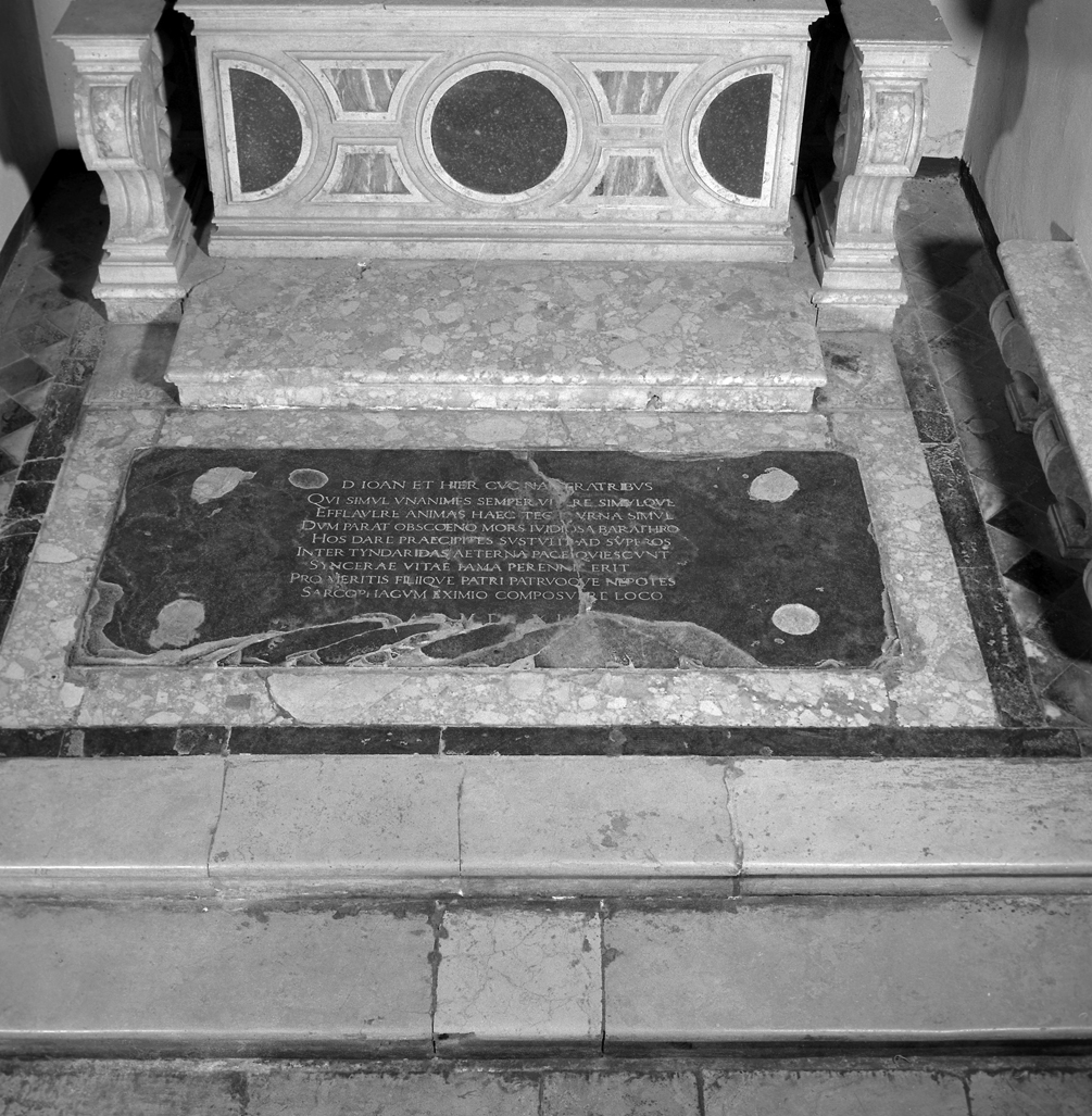 lapide - ambito veneto (sec. XVI)