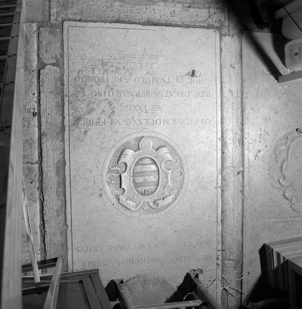 lastra tombale - ambito veneto (sec. XVII)