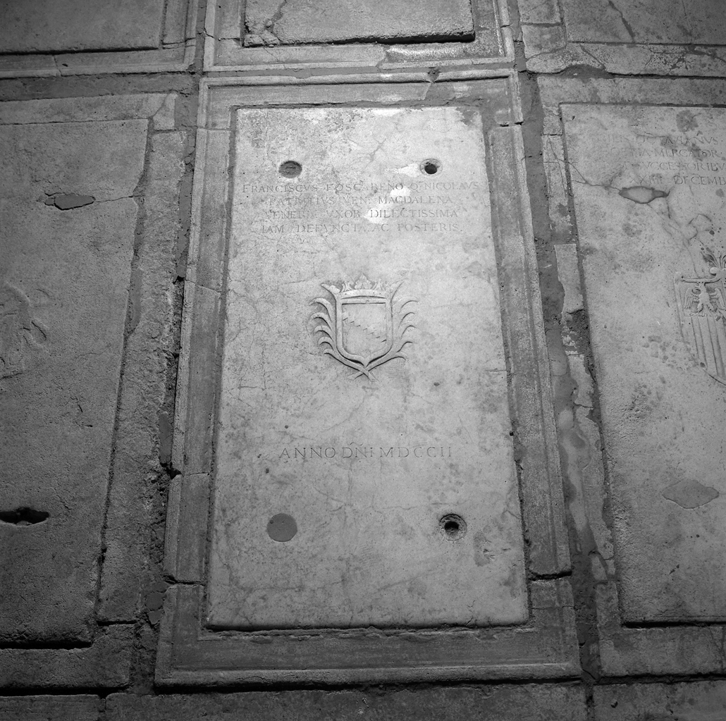 lastra tombale - ambito veneto (sec. XVIII)