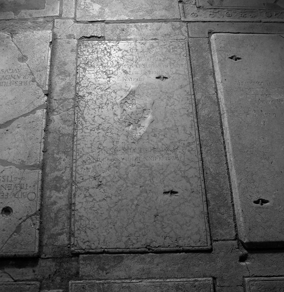 lastra tombale - ambito veneto (sec. XVII)