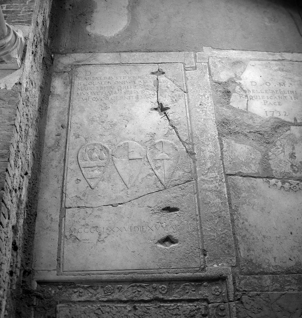 lastra tombale - ambito veneto (sec. XV)