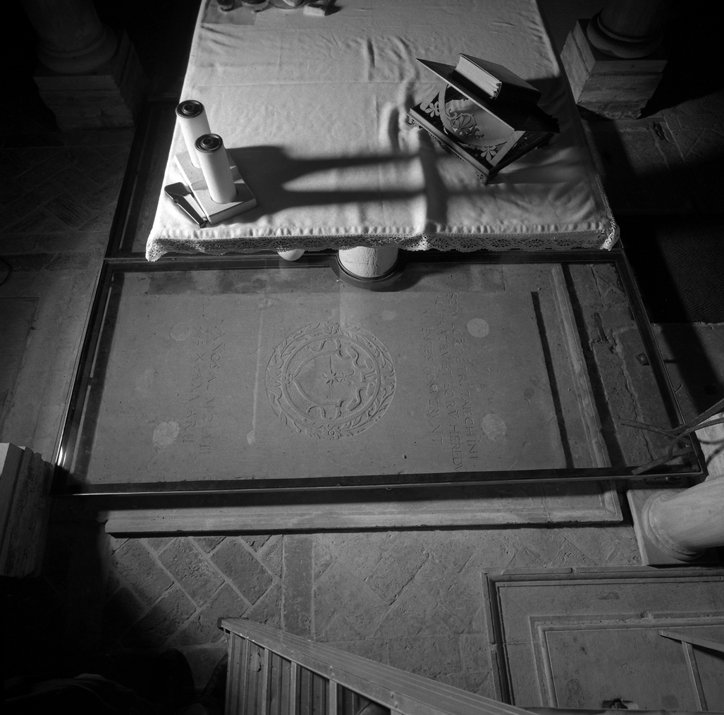 lastra tombale - ambito veneto (sec. XVI)