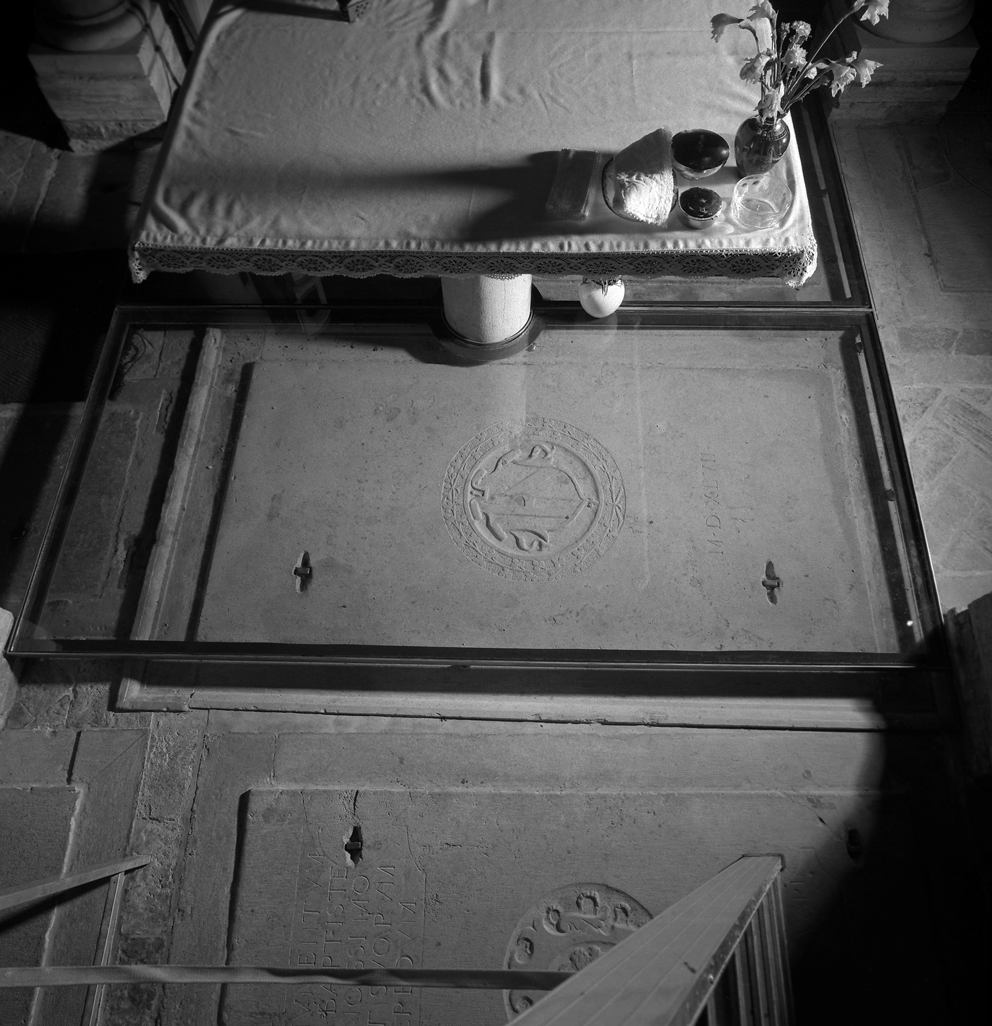 lastra tombale - ambito veneto (sec. XVI)