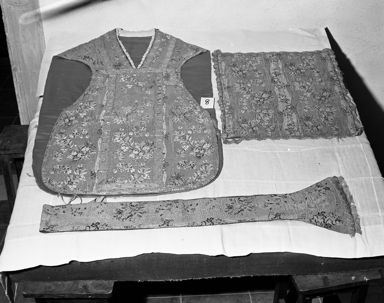 paramento liturgico, insieme - manifattura veneziana (sec. XVIII)