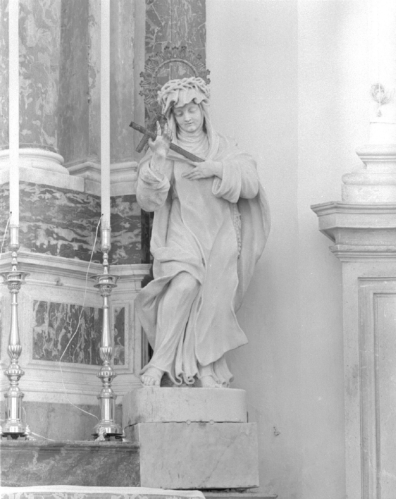 Santa Caterina (statua) - ambito veneto (seconda metà sec. XVIII)