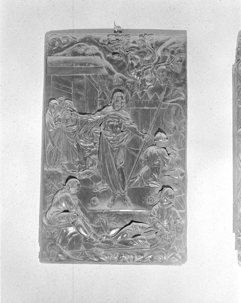 resurrezione di Cristo (rilievo, elemento d'insieme) - ambito veneto (sec. XVII)
