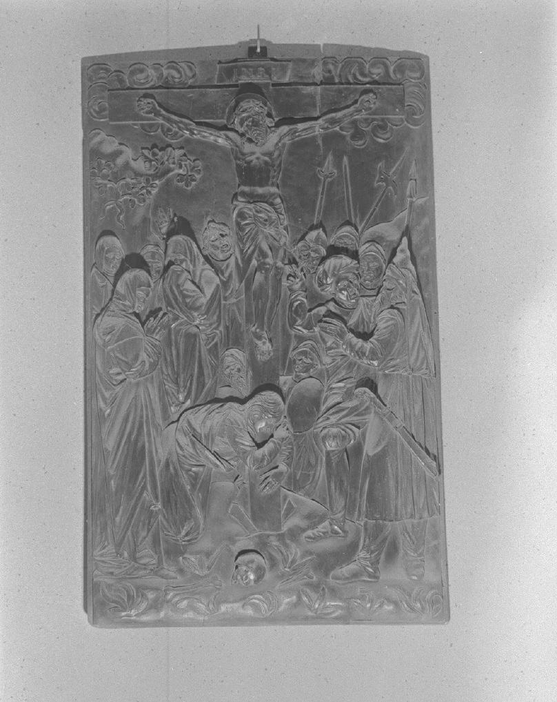 crocifissione di Cristo (rilievo, elemento d'insieme) - ambito veneto (sec. XVII)
