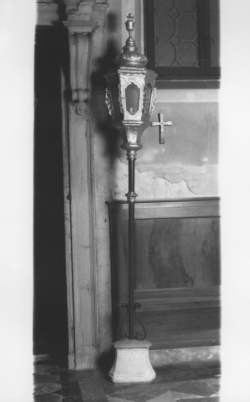 lanterna processionale, serie - bottega veneta (fine/inizio secc. XVIII/ XIX)