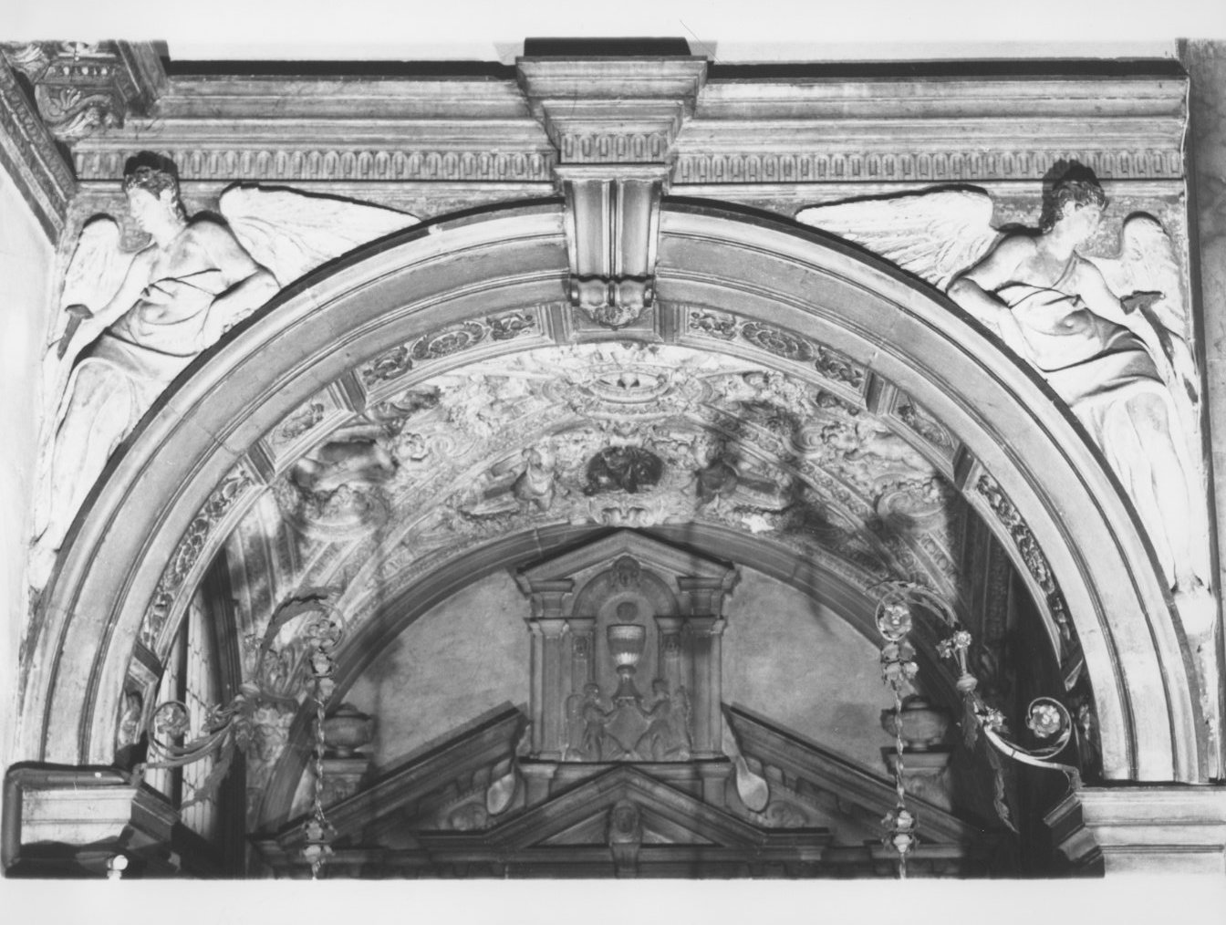 angelo (rilievo, serie) - ambito veneto (fine/inizio secc. XVI/ XVII)