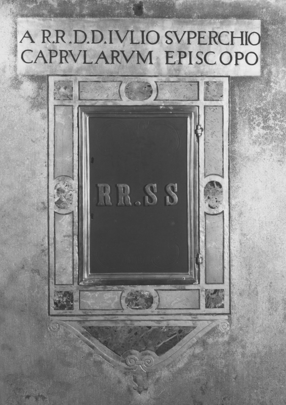 lapide - ambito veneto (seconda metà sec. XVI)