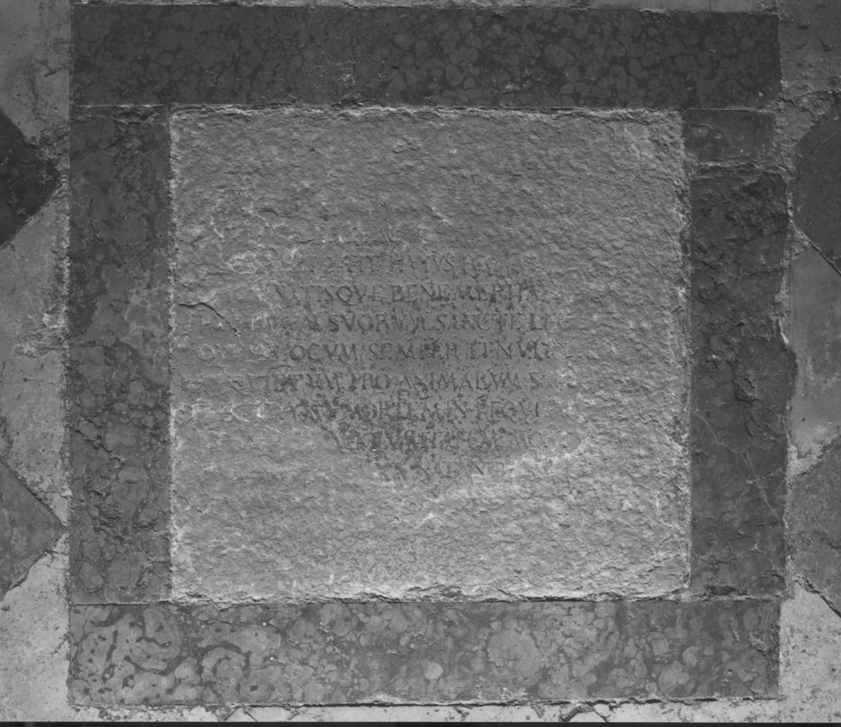 lapide - ambito veneto (sec. XVII)