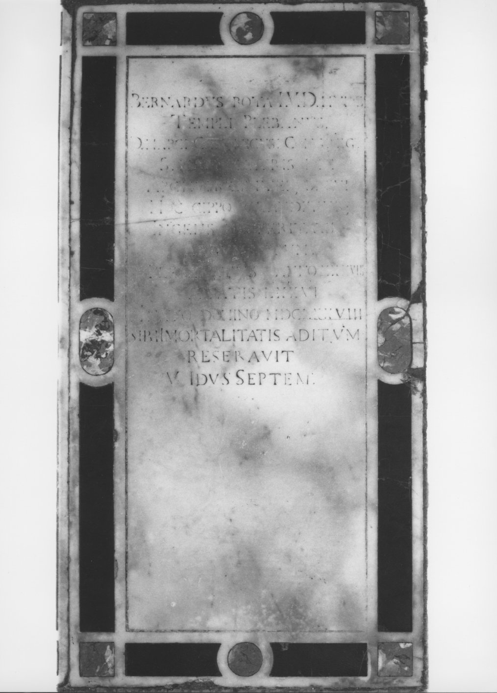 lapide - ambito veneto (sec. XVIII)