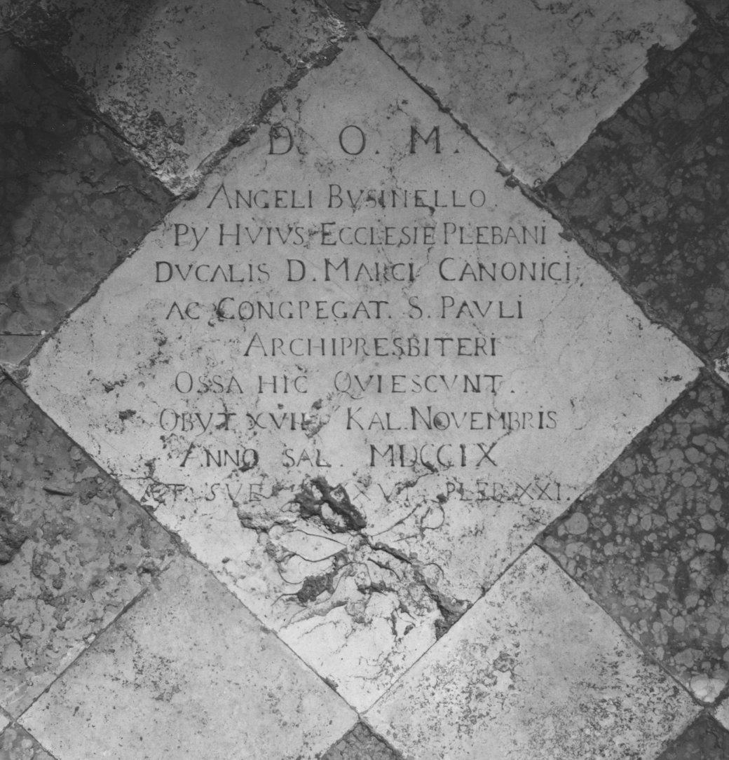 lapide - ambito veneto (sec. XVIII)