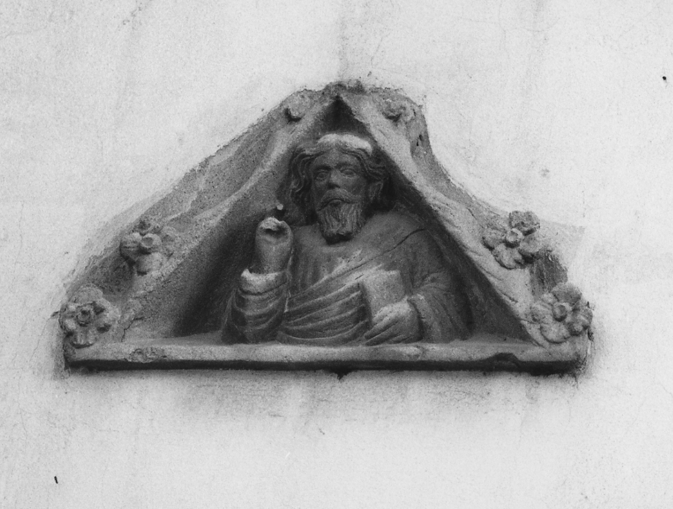 Dio Padre benedicente (rilievo) - ambito veneto (secc. XV/ XVI)