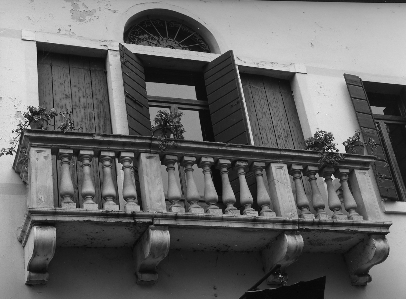balcone, insieme - ambito veneto (sec. XVIII)