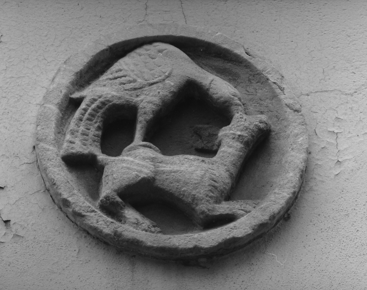 motivo decorativo zoomorfo (patera) - ambito veneto (sec. XIX)