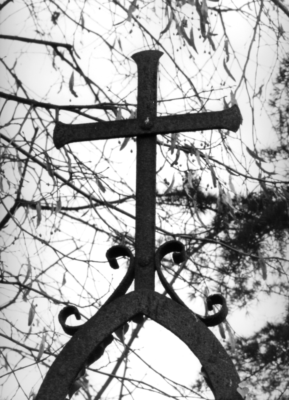 croce, elemento d'insieme - ambito veneto (sec. XVIII)