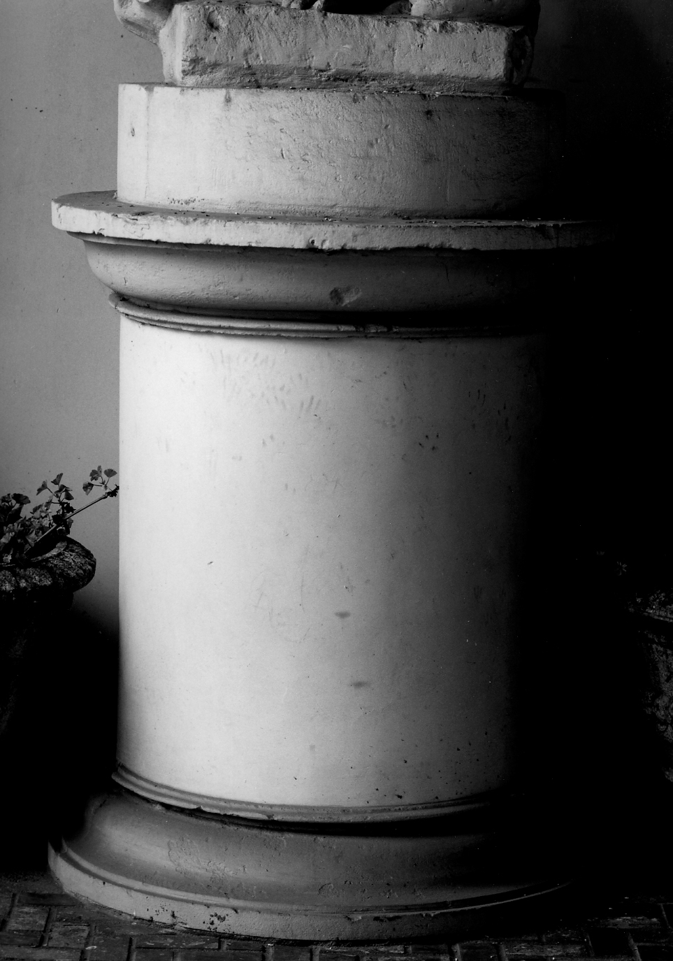 piedistallo, elemento d'insieme - ambito veneto (sec. XVIII)