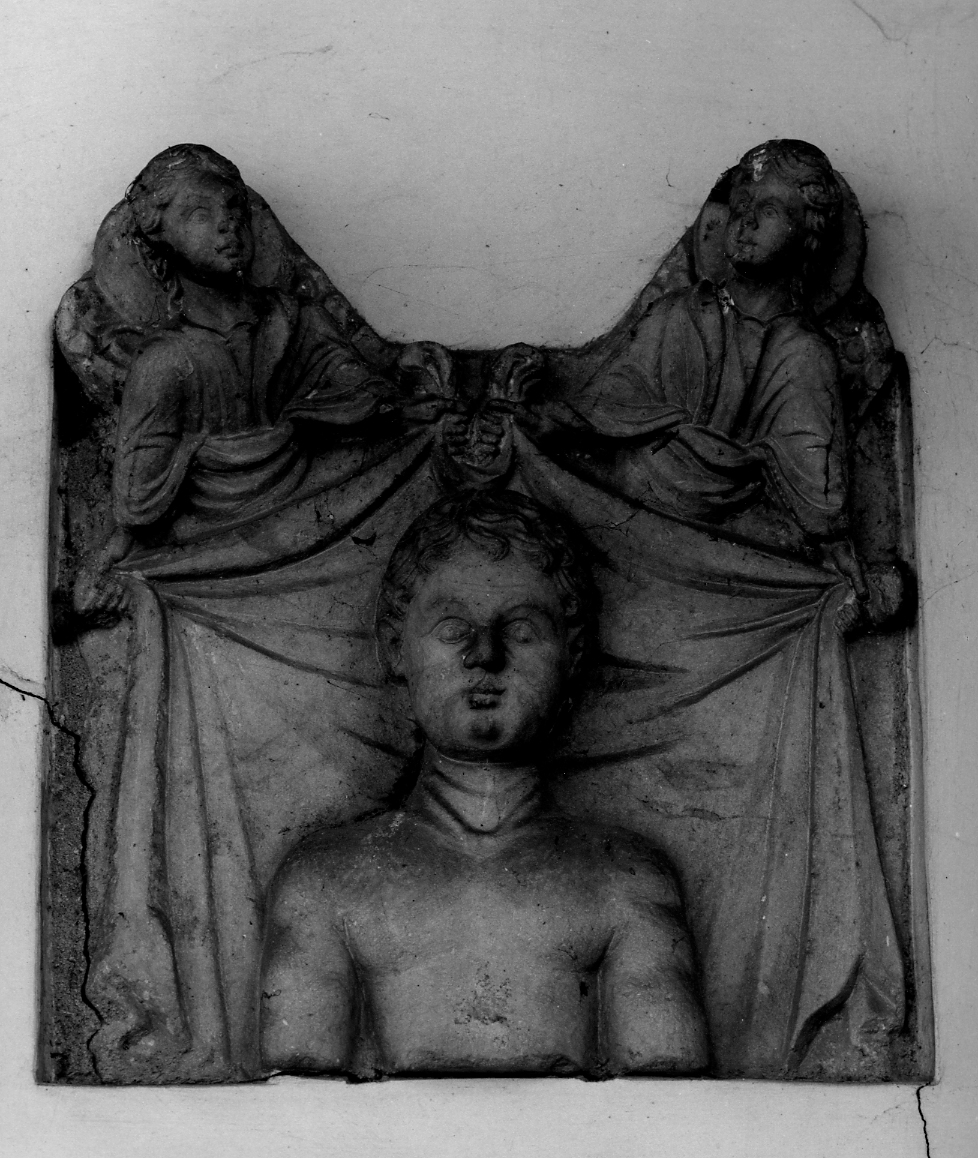 RITRATTO DI GIOVINETTO TRA ANGELI (rilievo) - ambito veneto (sec. XVII)