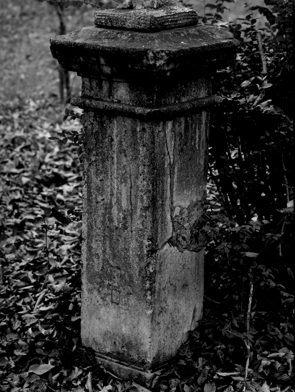 piedistallo, elemento d'insieme - ambito veneto (sec. XVIII)