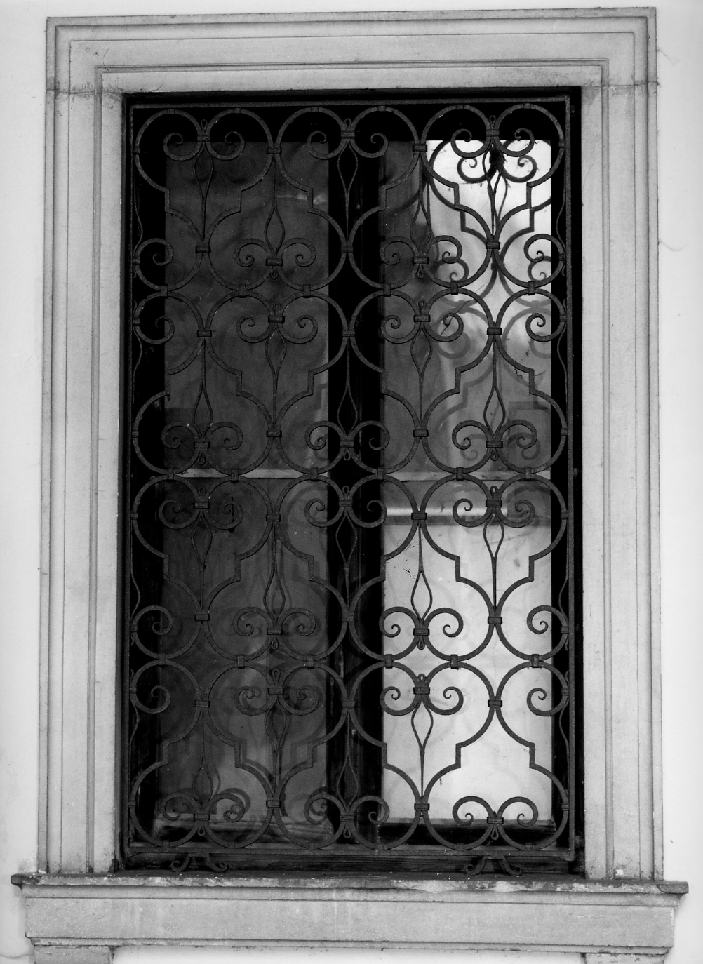 inferriata - ambito veneto (secc. XVII/ XVIII)