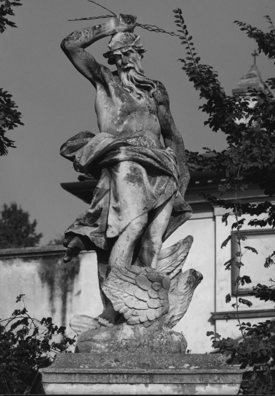 Bacco (statua, elemento d'insieme) - ambito veneto (primo quarto sec. XVIII)