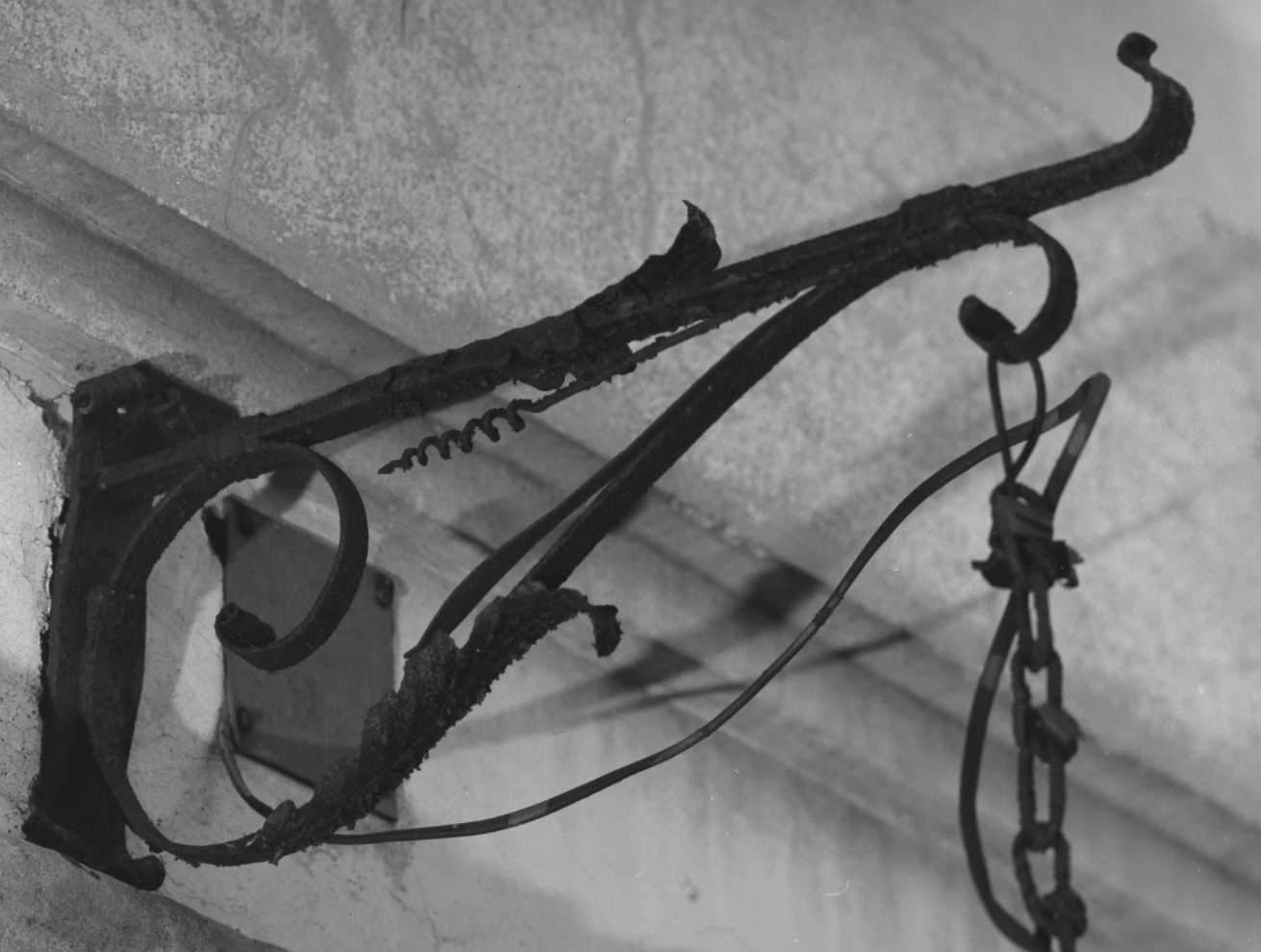 candeliere da parete, elemento d'insieme - ambito veneto (sec. XVIII)