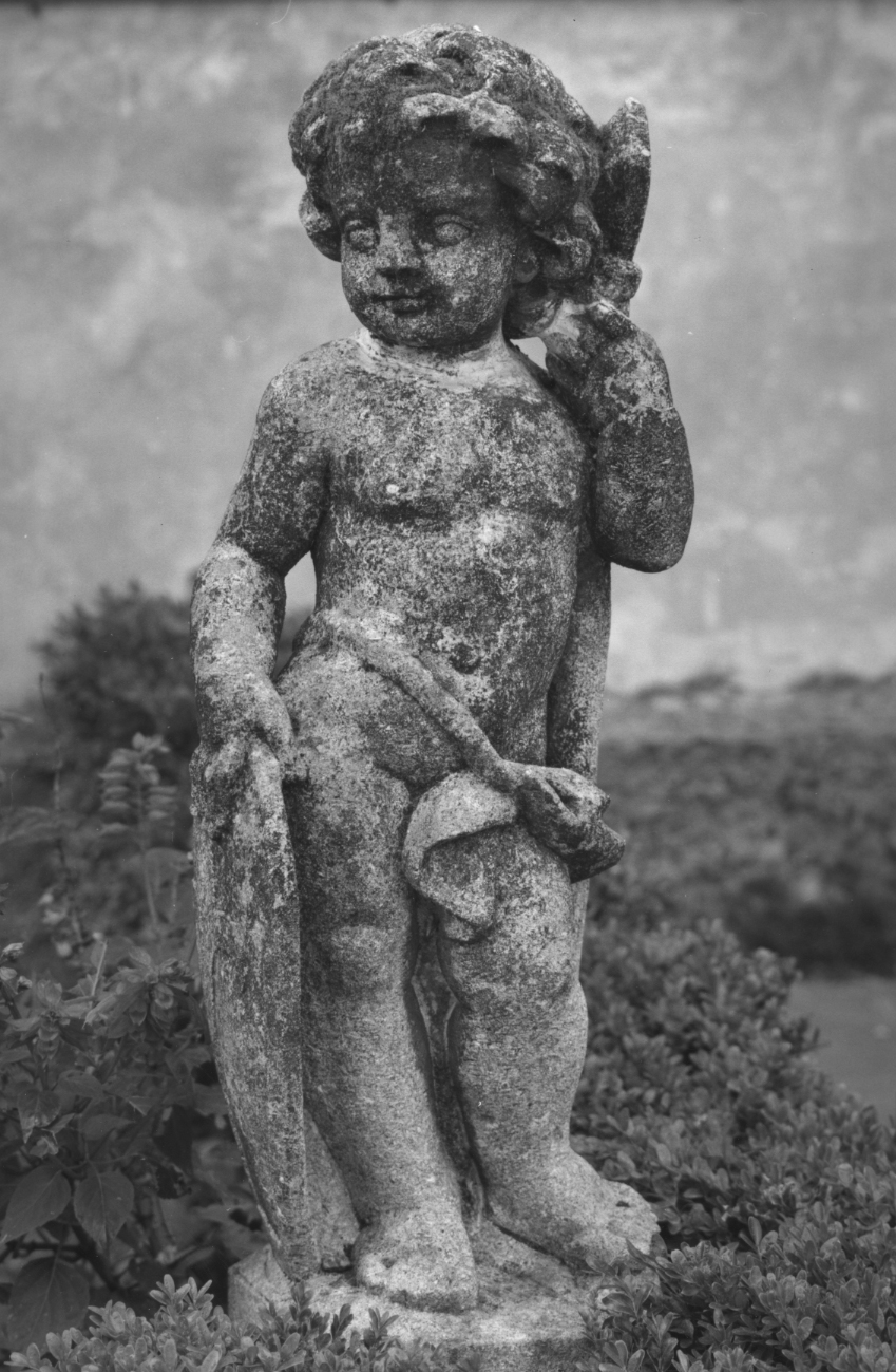 putto (statua, elemento d'insieme) - ambito veneto (sec. XVIII)