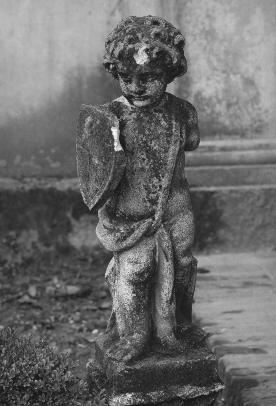 putto (statua, elemento d'insieme) - ambito veneto (sec. XVIII)