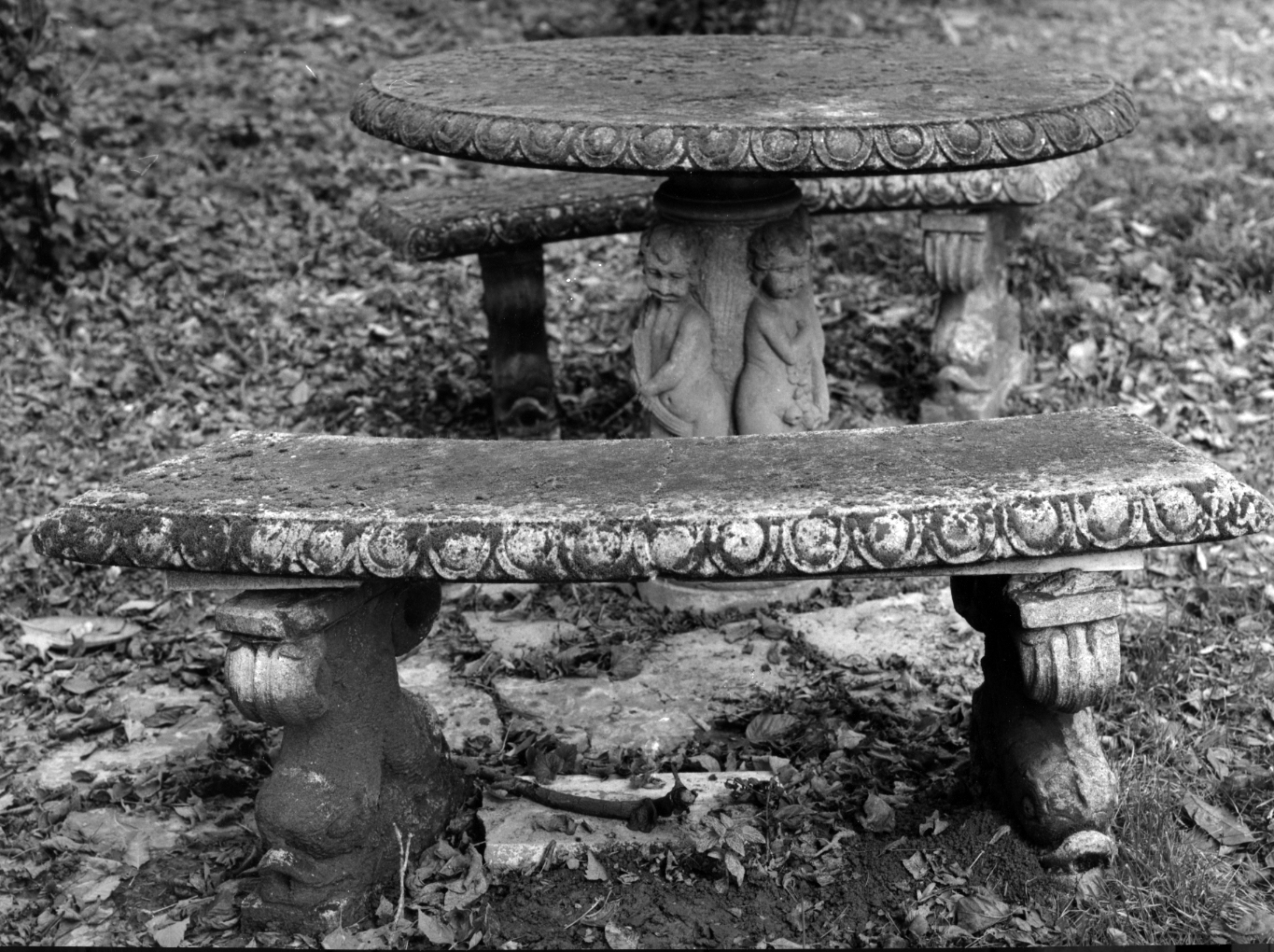 sedile, elemento d'insieme - ambito veneto (sec. XVIII)