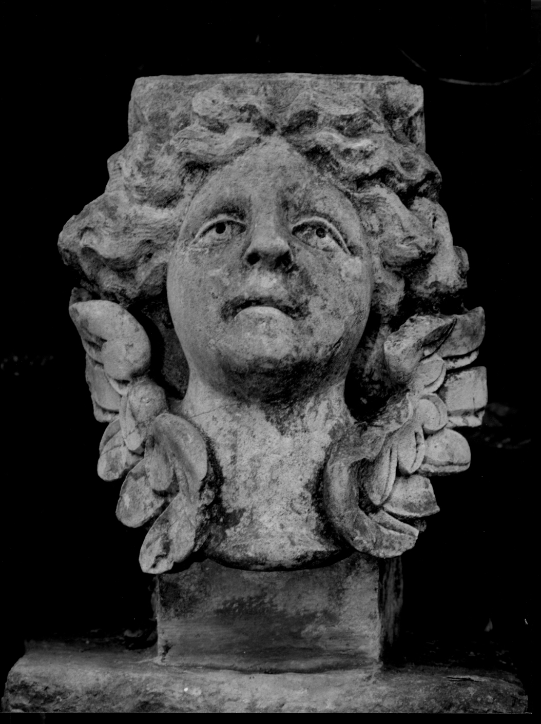 angelo (chiave di volta) - ambito veneto (sec. XVIII)