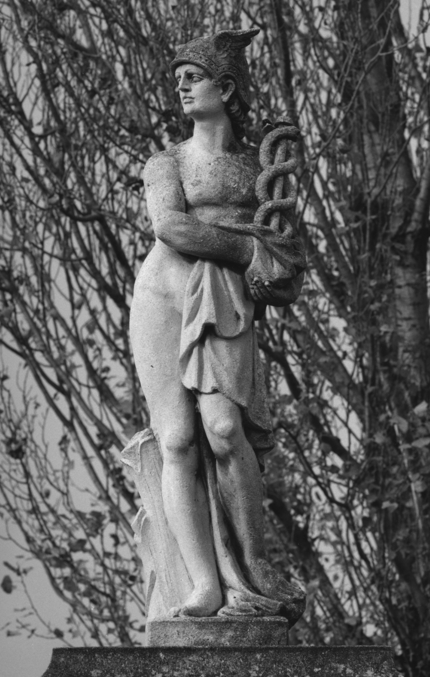 Mercurio (statua, elemento d'insieme) - ambito veneto (sec. XIX)