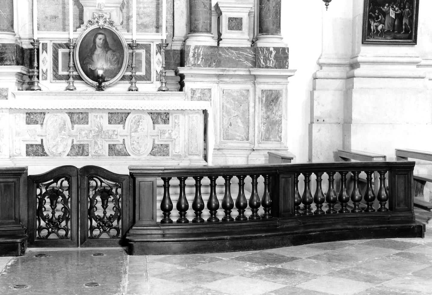 balaustrata - bottega veneziana (sec. XVIII)