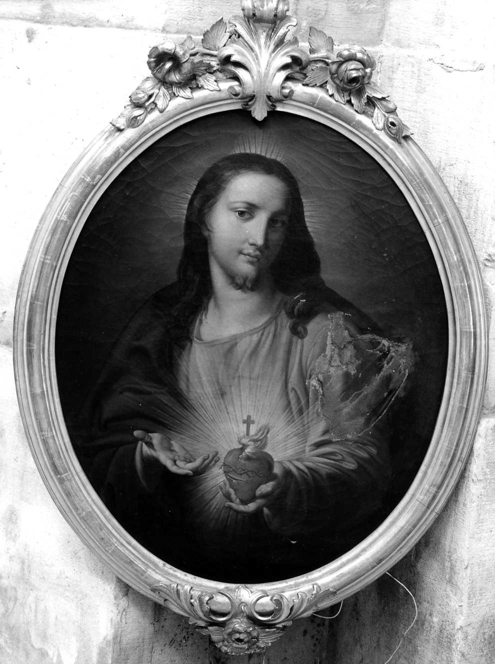 Sacro Cuore di Gesù (dipinto) - bottega veneta (sec. XX)