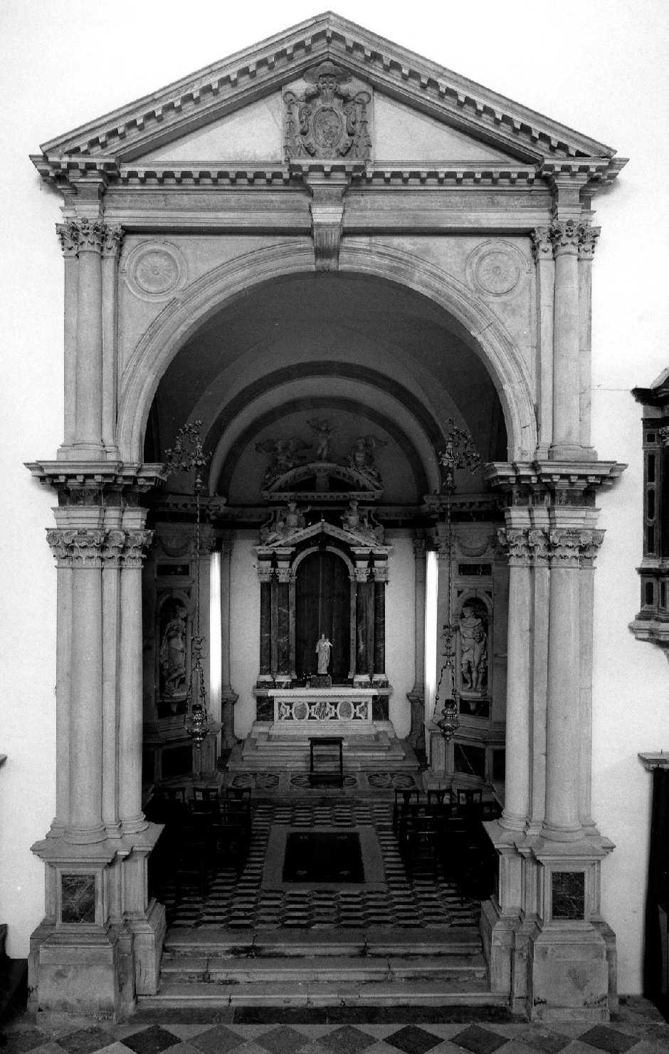 portale, insieme di Longhena Baldassarre (seconda metà sec. XVII)
