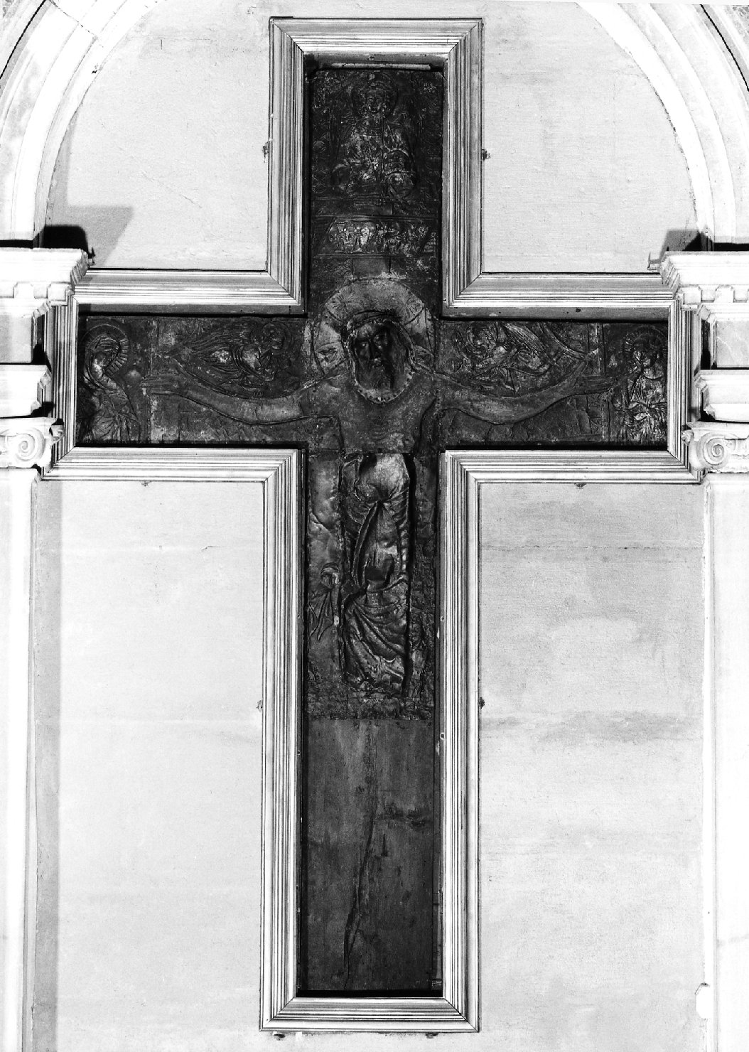 Cristo crocifisso (crocifisso) - ambito veneto (sec. XIV)