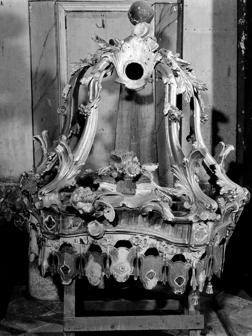 cielo di baldacchino - bottega veneta (sec. XVII)