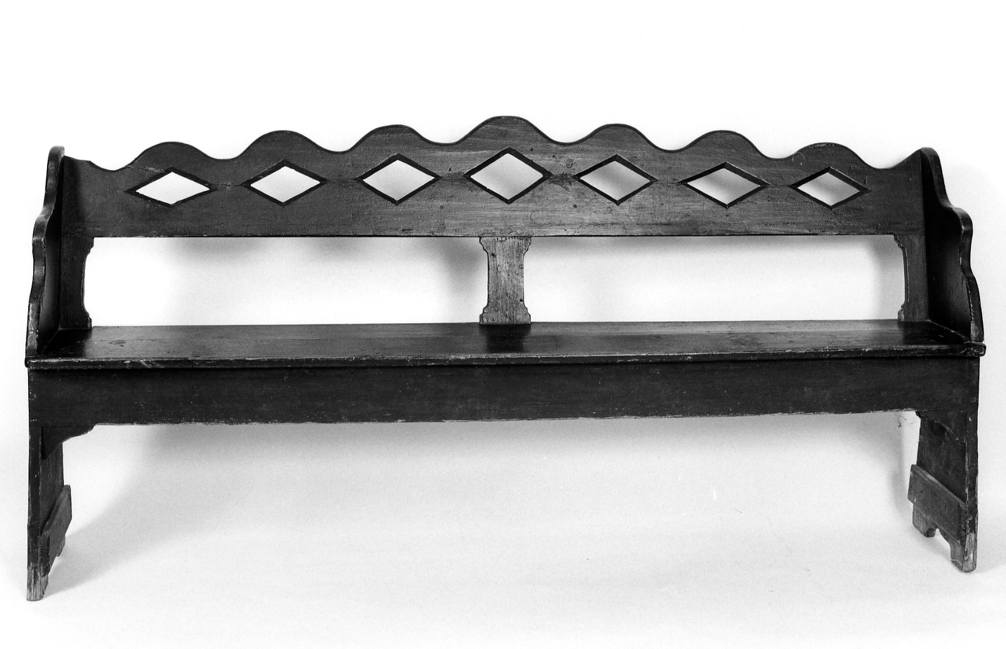 panca - bottega veneziana (prima metà sec. XIX)