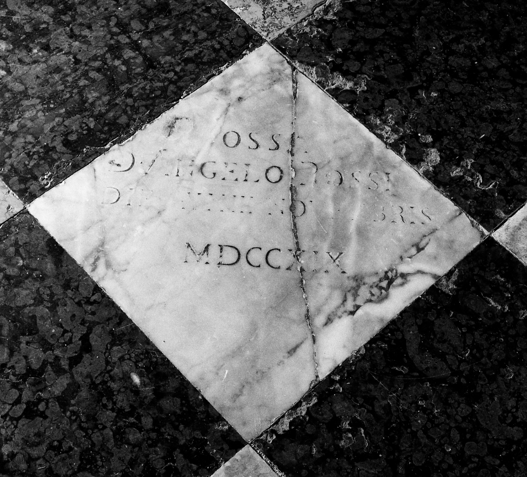 lastra tombale - ambito veneziano (sec. XVIII)