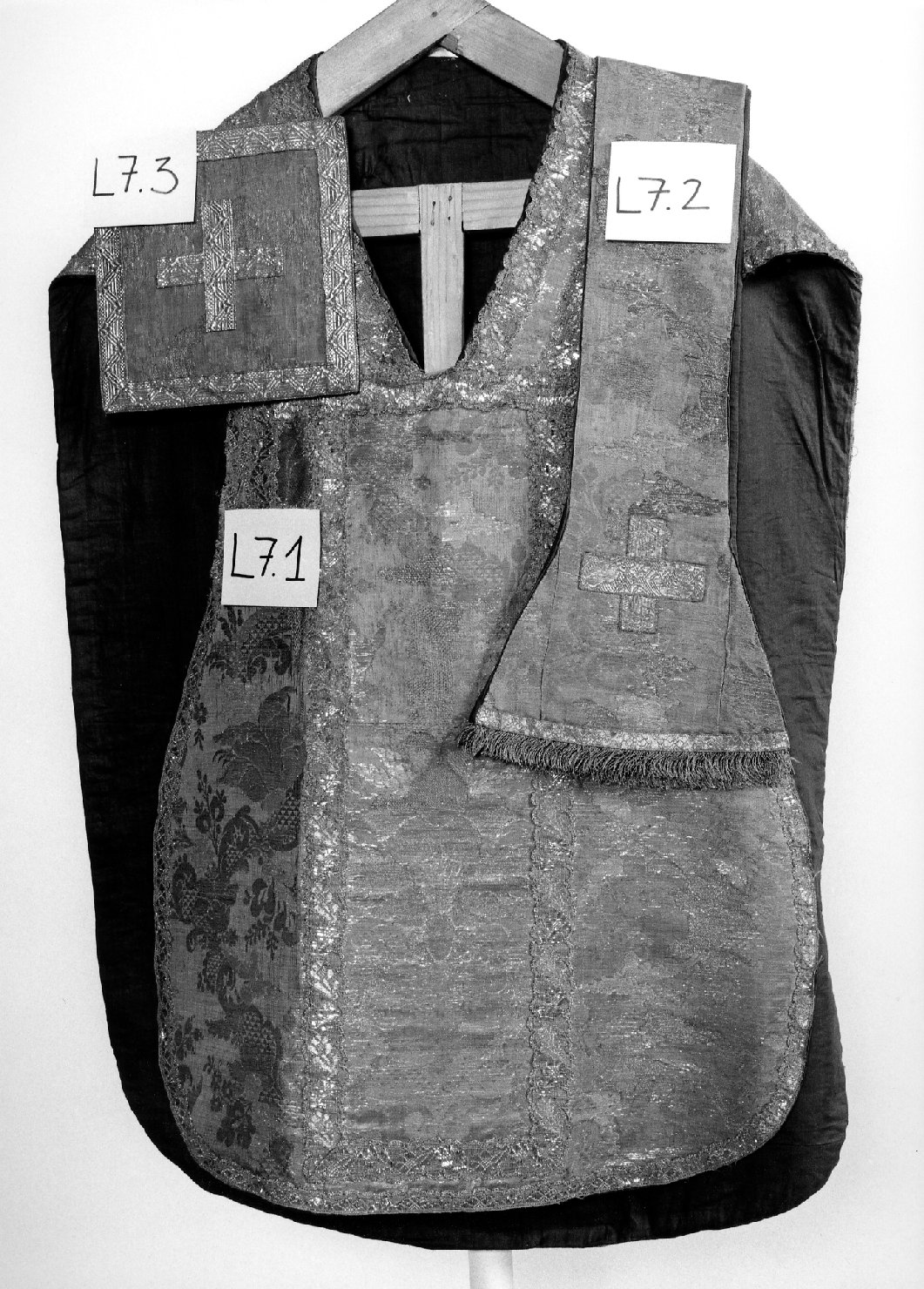 paramento liturgico, insieme - manifattura veneta (sec. XIX)