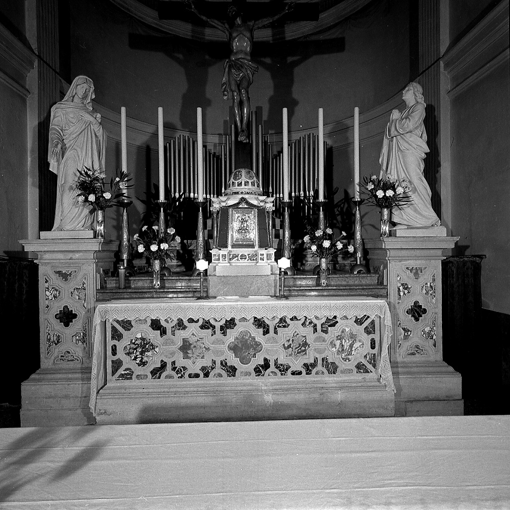 altare maggiore - bottega veneta (sec. XVIII)