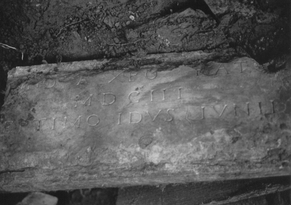 lapide - ambito veneto (sec. XVII)