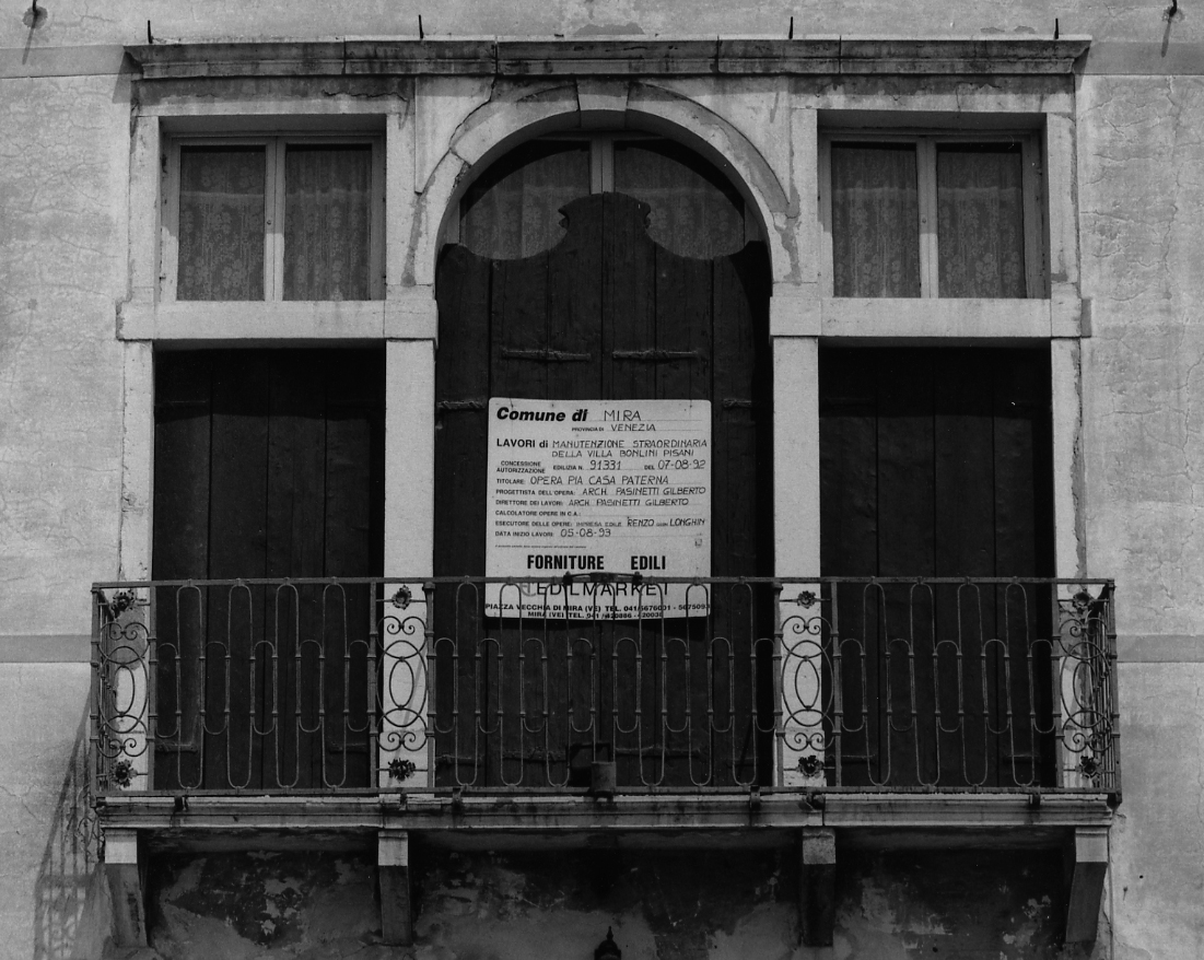 balaustrata - bottega veneta (secc. XVIII/ XIX)