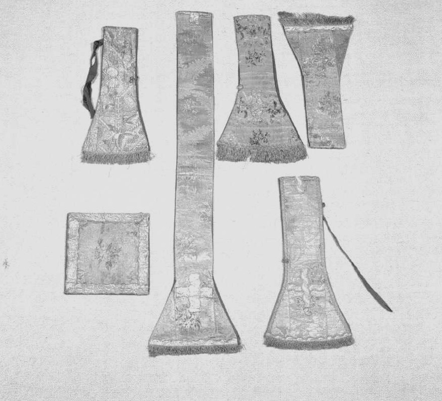 paramento liturgico, insieme - manifattura italiana (seconda metà sec. XVIII)