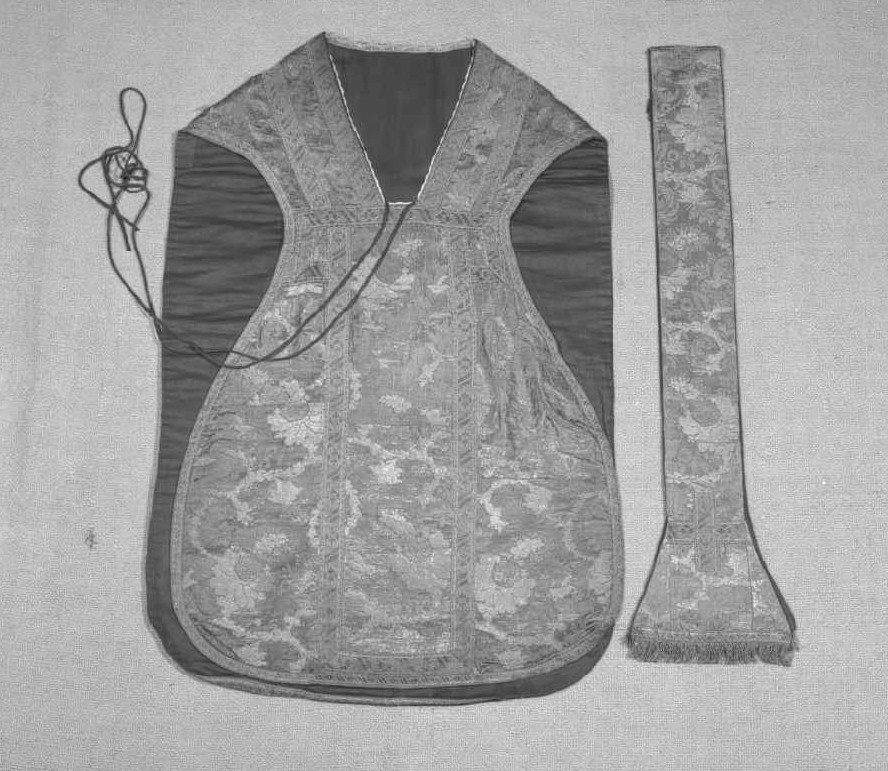 paramento liturgico, insieme - ambito veneto (metà sec. XVIII)