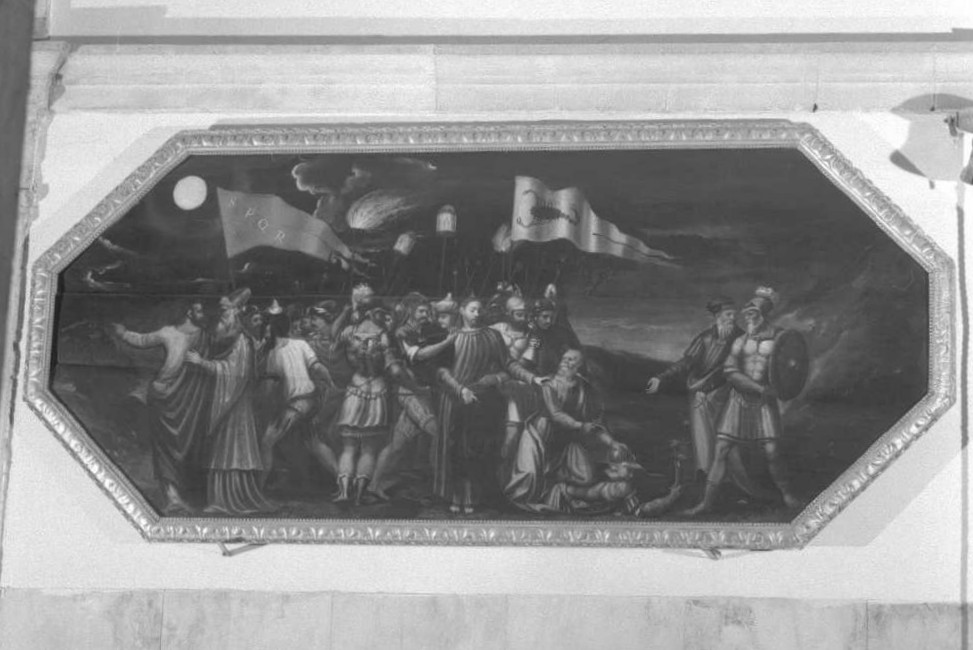 cattura di Cristo (dipinto) di Vecellio Francesco (attribuito) (prima metà sec. XVI)